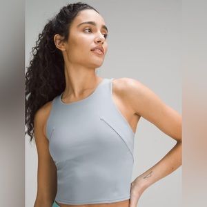 Lululemon Wunder Train Racerback Tank Chambray